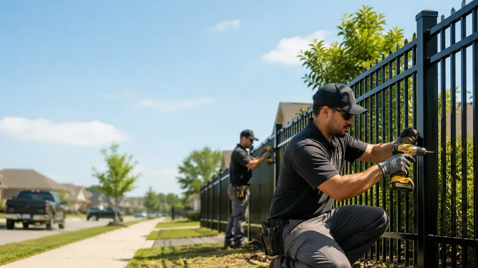 Metal Fence Installation in Bedminster, NJ